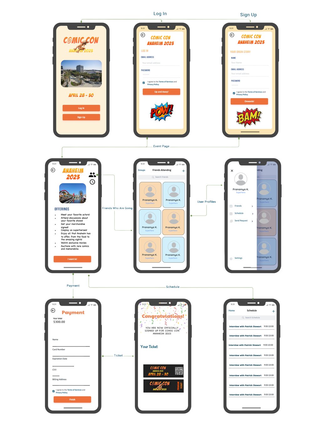 Comic Con App